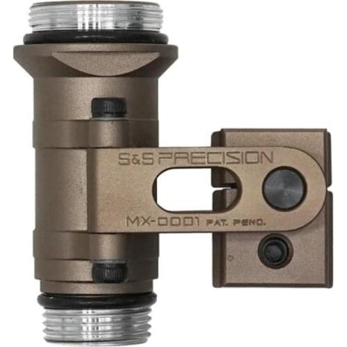 M-ax SF Flashlight Bracket Rotating Bracket CAG Helmet Rail Flashlight Base