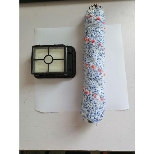 2pcs/set Brush Roll&Filter for Bissell Crosswave1785, 1785G, 1785V, 1785W Vacuum Cleaner Parts Multi-Surface Brush Roll&Filters