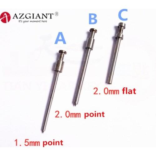 1.5/2.0mm thimble pin for 2019 Bafute key fixing tool flip key vice of Flip key Pin Remover dismantle locksmith tool