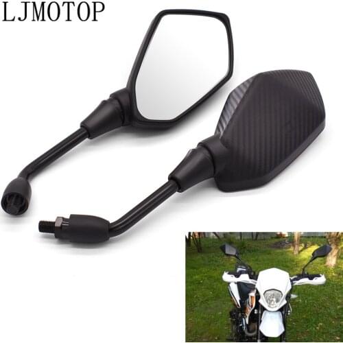 For BMW K1600GT/GTL R1250GS R1200R R1200RT r 1200 rt Universal 10mm Motorcycle Rearview Mirrors Scooter Moto Side Mirrors
