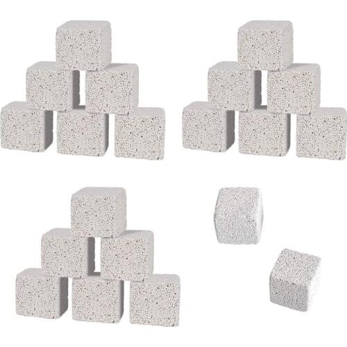 20Pcs Molar Hamster Chinchilla Rabbit Lava Block Molar Stone Hamster Small Pet Bite Resistant Cube