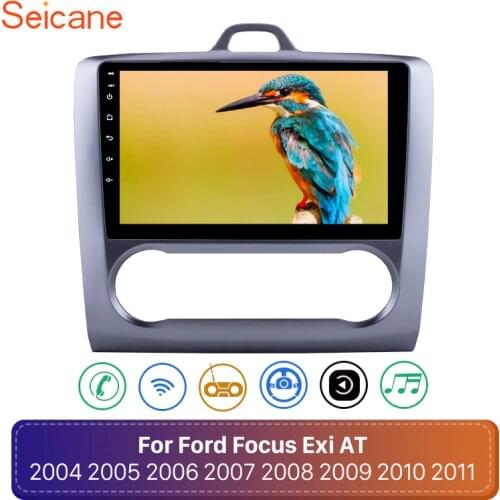 Seicane Android 10.0 2Din Head Unit WiFi Car Radio Stereo GPS Multimedia Player For Ford Focus Exi AT 2004 2005 2006 2007-2011