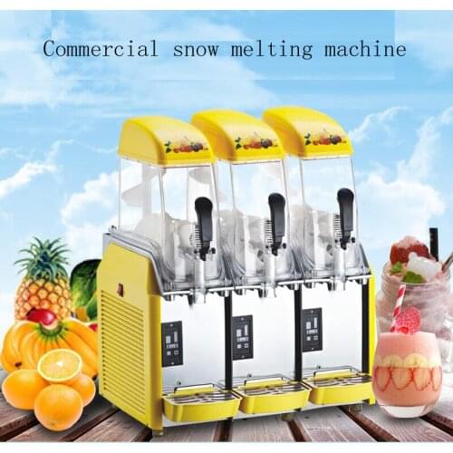 Automatic Snow Ice Shaver Block Shaving Machine Ice Crusher Shaking Machine Continuous Ice Machine Ice Shaver