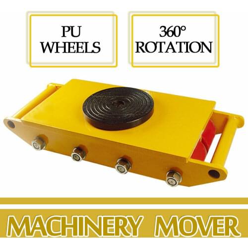 Strongway Duty Machinery Mover with 360Deg Rotation 12-Ton / 26400lb / 8 Rollers