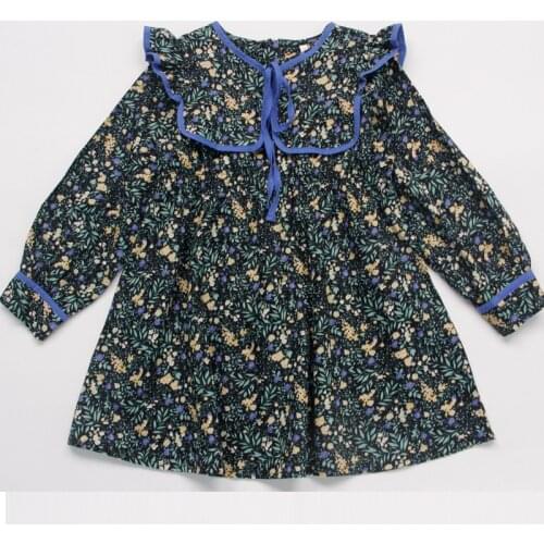 Kids dresses for girls 7 8 9 10 11 12 years School Girls Clothing Baby Casual Dress Children Kids Fall Long Sleeve Clothes