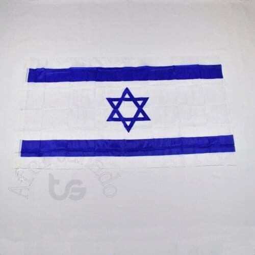 Israel Israeli 90*150cm flag Banner blue 3x5 Foot Hanging National flag for meet,Parade,party.Hanging,decoration