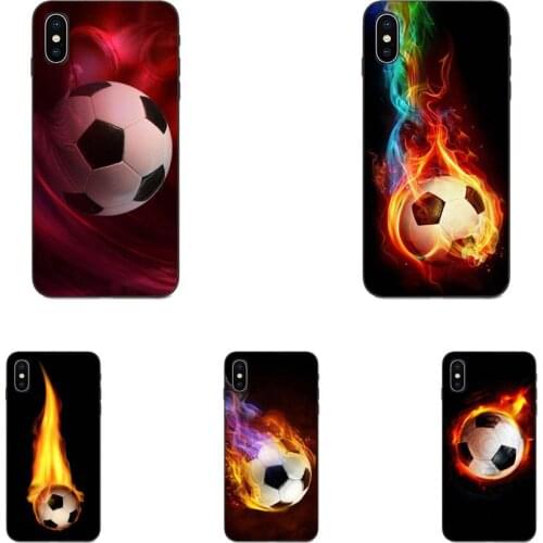 Sport Hobby Fire Football Soccer Ball For Galaxy C5 C7 J1 J2 J3 J330 J5 J6 J7 J730 M20 M30 Ace Core Max Mini Plus Prime Pro