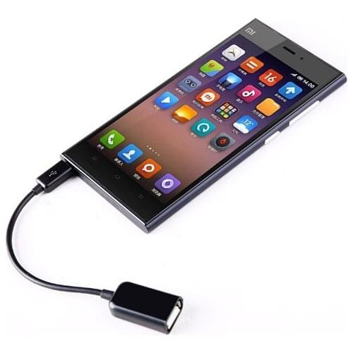 Wholesale 10pcs High Quality Micro USB OTG Cable Adapter for Android Phone Tablet Computer PC Read U Flash Disk Mouse Connector