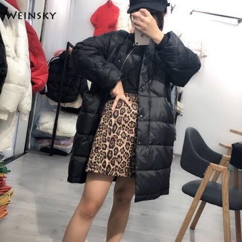New Women Long Down Jackets White Duck Down Jackets Autumn And Winter Warm Coats Parka Female Fashion Outwears