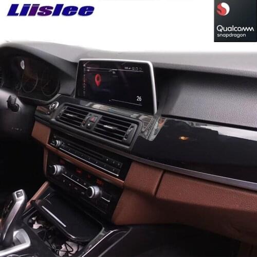 LiisLee Car Multimedia GPS Audio Radio CarPlay Accessories Navigation NAVI For BMW 5 Series F18 2011~ 2016 CIC NBT EVO ID7