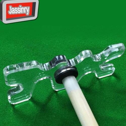 Multi-functional 1pc free shipping transparent Bridge Cue Rest Head Pool Billiard Snooker Cue Stick Rest Bridge Spider Bat