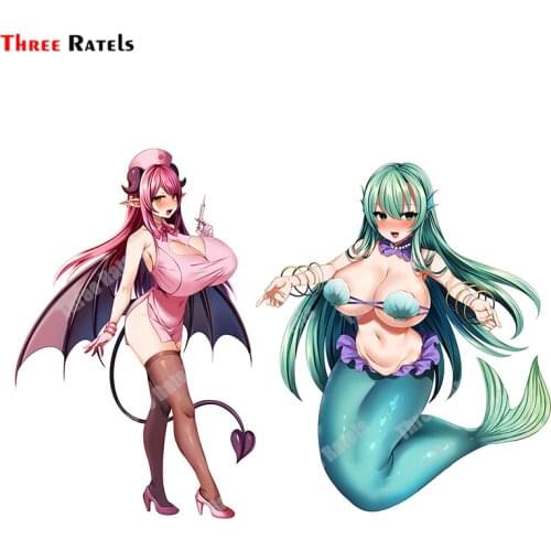 Three Ratels B219 Anime Role Lustgrimm Again Stickers For Bmw F10 Laptop Luggage Skateboard Decoration Decals