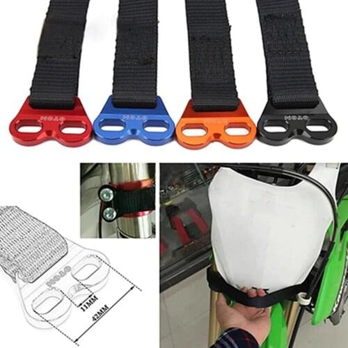Motocross Fork Rear Rescue Strap Sling Pull Belt For CR CRF XR YZ WR WRF KXF KLX 85 125 150 250 450 HONDA YAMAHA KAWASAKI