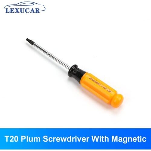 Hexagon Screwdriver with Magnetic Multifunctional Hand Tool Screw Repairing Kit Hex Key T20 for VW MIB Radio Removal Install
