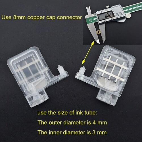 10pcs Eco solvent printer ink damper DX4 dx5 XP600 printhead dumper for Epson print head Mutoh Galaxy Allwin Human Xuli plotter