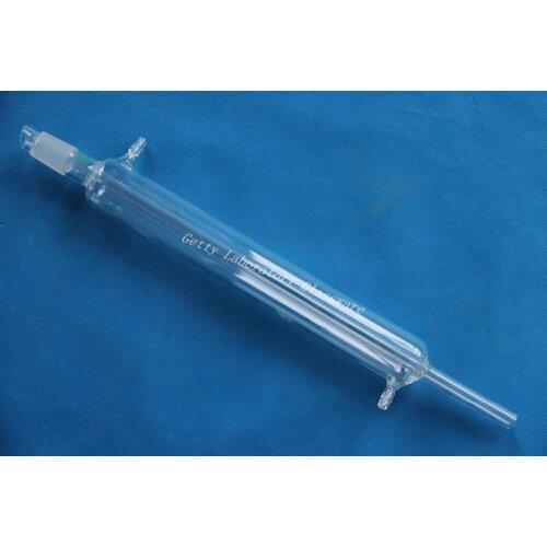 300mm Length Liebig condenser, distilling column, With one 24/29 joint,10mm hose connection (borosilicate glass labware)