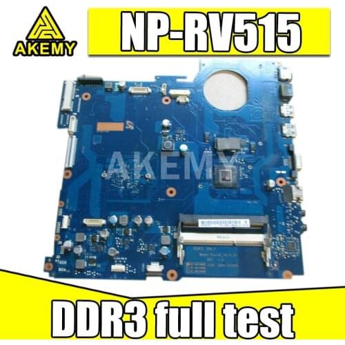 AKemy BA92-08334A BA92-08334B BA41-01649A For Samsung NP-RV515 RV515 Laptop motherboard with Processor DDR3 full test
