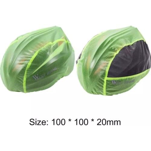 Riding Helmet Rain Cover Outdoor Road Bike Helmet Windproof Reflective Rain Cover Bicycle Cycling Ultralight Helmet Rain Covers