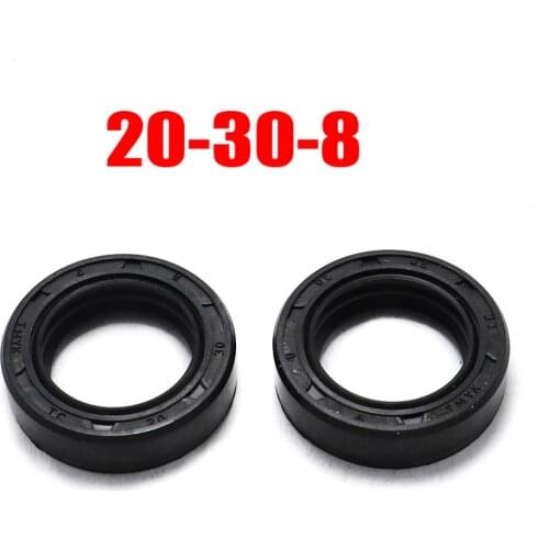 Oil seal 20-30-8 For Nitrile Covered Double Lip With Garter Free Shipping