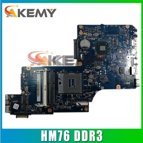 AKEMY H000041590 Laptop motherboard for toshiba satellite C870 L870 SLJ8E HM76 DDR3 Mainboard Works