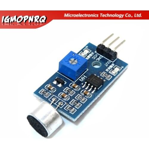 5pcs Sound Detection Sensor Module Sound Sensor Intelligent Vehicle Voice control sensor switch sound detection