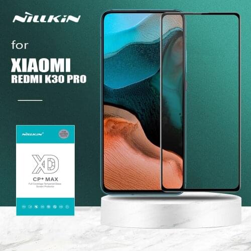 Nillkin for Xiaomi Redmi K30 Pro Tempered Glass XD CP+ Max 3D Full Cover HD Protective Screen Protector for Xiaomi Redmi K30 Pro