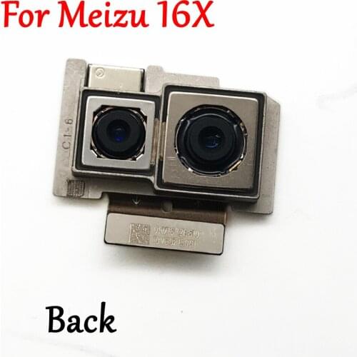 Tested Original Front Small Rear Big Back Camera Module Phone Replacement Part Lens Repair For Meizu 16X M872H M872Q