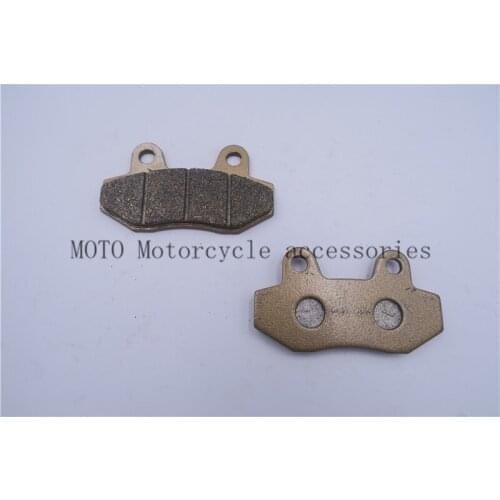 Motorcycle Brake Pads For AJS DD 125 E Mk2 Regal Raptor (Cast wheels) Bobber 125 (Custom) 2010 2011 EOS 125 Regal Raptor 09-2010