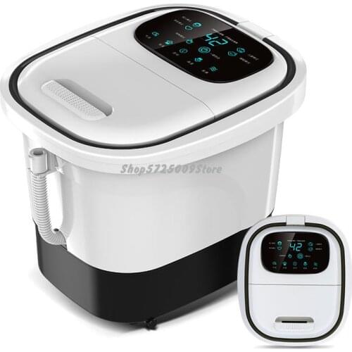 Foot Bath Full Automatic Massage Foot Bath Electric Multifunctional Heating Foot Bath Household Artifact Constant Tem