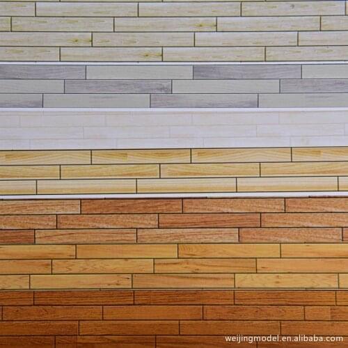 1:25 10pcs/lot Building Sand Table Model Material Model Wall Paper In 140*197mm