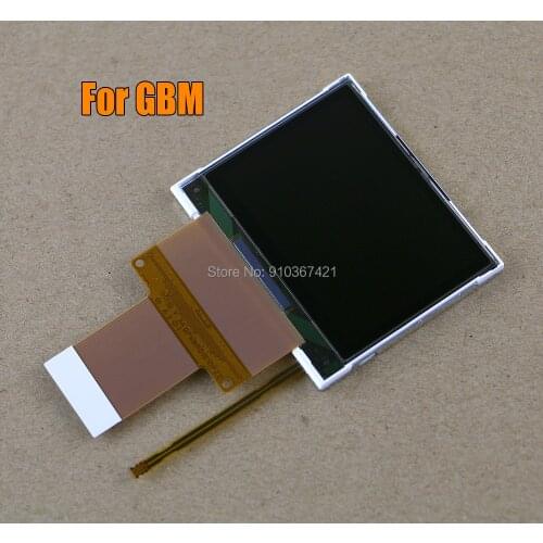 1pc/lot Original New for GBM High quality LCD Screen display with flex cable for GameBoy micro GBM Repair Parts