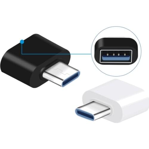 2PCS Type-C USB C Android To USB2.0 OTG Adapter For Samsung S20 S10 Huawei Xiaomi LG Charging Data Smartphone Accessories