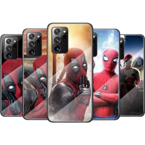 Tempered Glass Cover Deadpool Marvel Dead Pool For Samsung Galaxy M51 M31 M21 A70 A50 A40 A30 A20 A10 Phone Case Capa