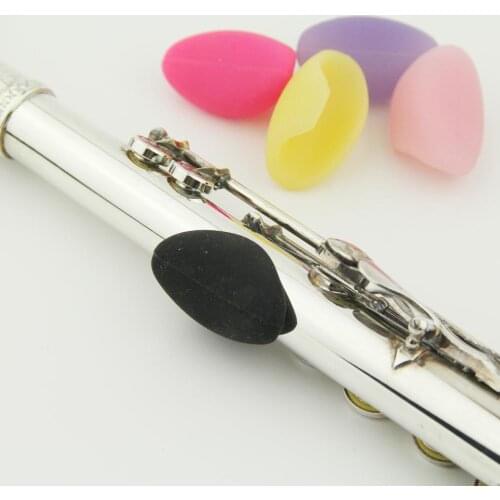 Flute forefinger holder Flute accessories flute holder cover soft silica gel material