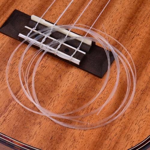 Alice AU047 Ukulele Strings Carbon Soprano Concert String Set for Ukulele from 21 Inch to 23 Inch Guitar Accessories