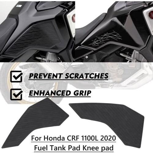 Motorcycle Knee pad Non-slip Side Fuel Tank Pad Sticker Waterproof Pad For Honda CRF 1100L CRF 1100 L Africa Twin Adventure 2020