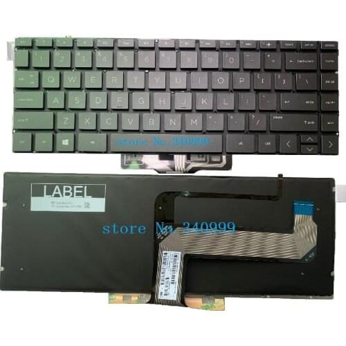 New For HP Spectre Folio 13-AK 13-AK0013DX 13-AK0015NR 13-AK1016NR Laptop Keyboard US Black