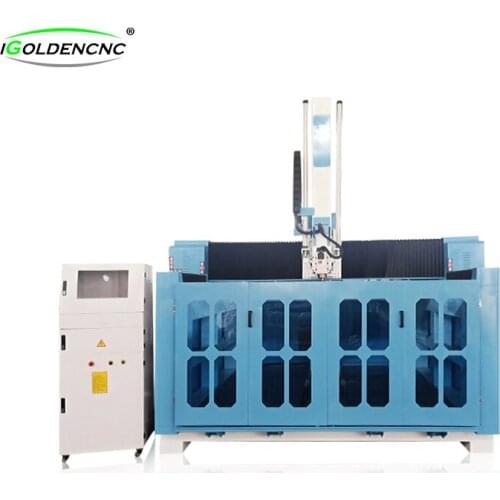 Foam cnc router 4 axis 3d styrofoam carving machine with rotary device