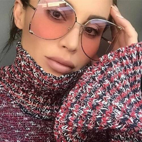 2018 New Stylish Designer Sunglasses For Women Sun Glasses Fashion Butterfly Frame Female Sunglass UV400