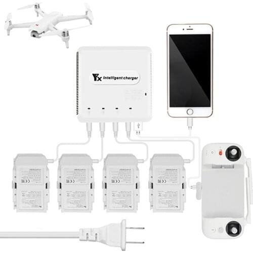 Multi-charger for xiaomi FIMI X8SE Battery Charging Hub Outdoor Fast Car Charger FIMI X8SE 2020 RC Drone Quadcopter accessories