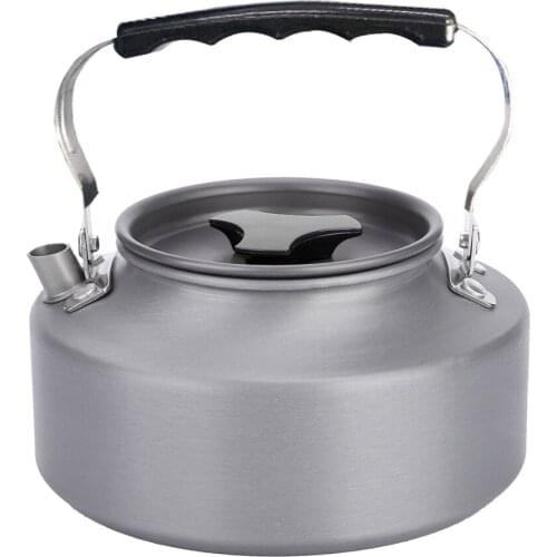 1.1L Kettle Water Pot Teapot Coffee Pot Indoor Whistling Aluminum Alloy Tea Kettle Outdoor Camping Hiking Picnic Portable Kettle