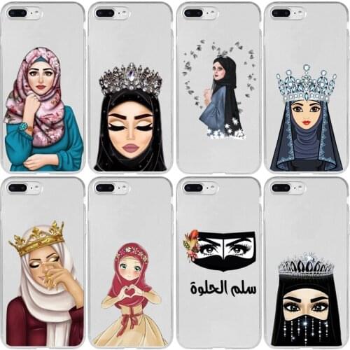 Muslim Islamic Crown Gril Cover Case for Xiaomi Note 10 9 8 SE 9T Pro Lite Explorer