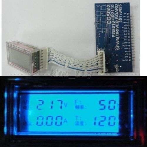 Pure sine wave inverter driver board EGS002 "EG8010 + IR2110"driver module + LCD