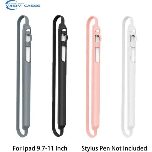 Colorful Soft Silicone Compatible For Apple Pencil Case Compatible For iPad Tablet Touch Pen Stylus Protective Sleeve Cover