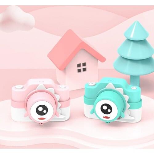 Children Mini Cute WiFi Camera Cartoon Lion Dinosaur Mini Kids Toy Cameras Kawaii Take Picture Digital Camera Birthday Gifts