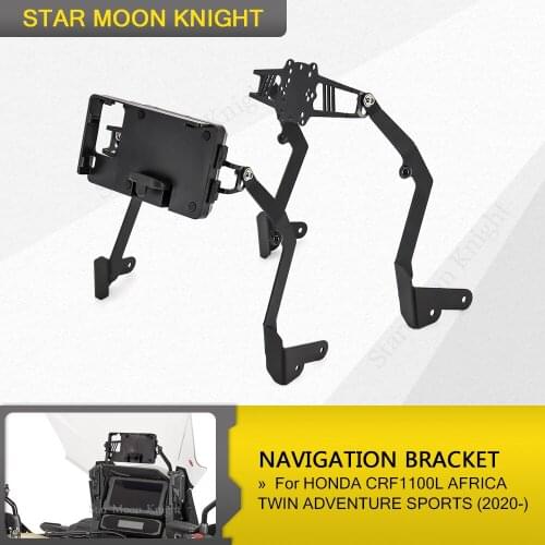 For HONDA CRF 1100L Africa Twin Adventure sports CRF1100L Motorcycle Accessories Stand Holder Phone GPS Navigaton Plate Bracket