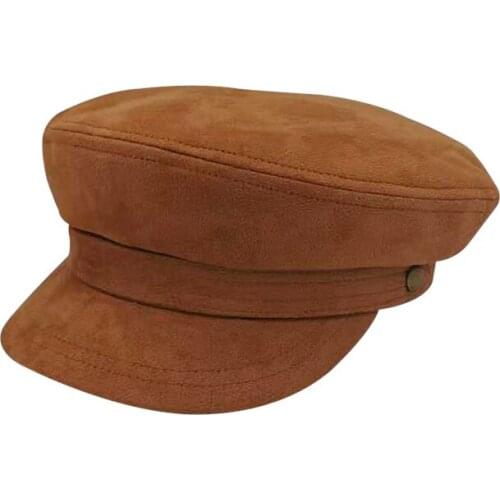 Women Soft Octagonal Cap Military Newsboy Autumn Winter British Style Leisure Hat Accessories Warm Gift Winter Beret