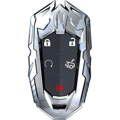 Zinc Alloy Car Key Shell Holder Remote Key Case Cover For Cadillac ESV Escalade CTS XTS SRX ATS 2015 2016 2017 2018 CT5 XT5 XT6