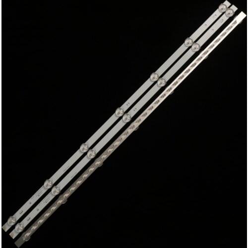 3PCS 590mm LED Backlight strip 7 Lamp For 32 inch TV 1901 66MAG RH-D32071235-334AS-M tv parts RH-D32071235-334AS-M
