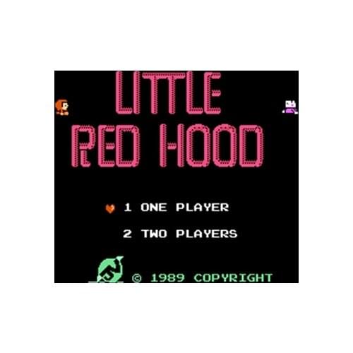 The Little Red Hood 60 Pins 8 Bit Game Card